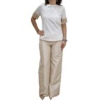 t-shirt con applicazioni Tensione-in