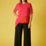 blusa bicolor Talissa