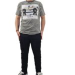t-shirt righe Over/D