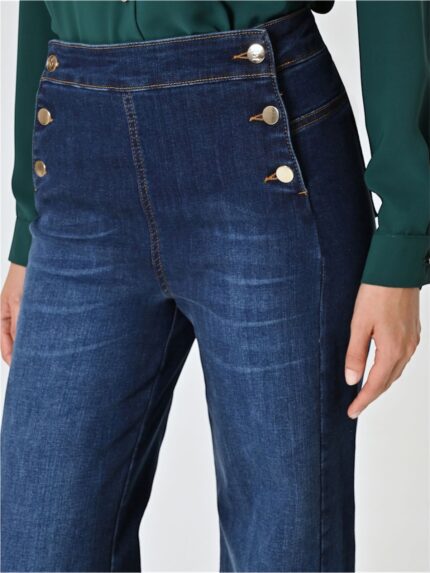 Jeans wide leg Rinascimento