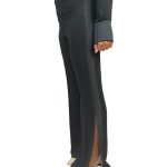 Pantalone dettagli satin Rinascimento