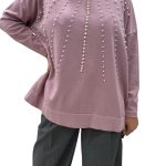 Pullover perle Rinascimento curvy
