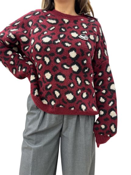 Maglione leopard