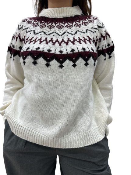 Maglione fantasia norvegese