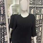 Blusa nera Flavia Ferrini