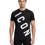T-shirt logo trasversale Icon